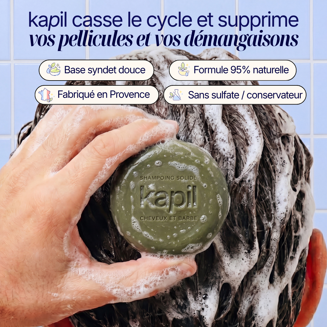 Shampoing Solide Purifiant - Pellicules & Démangeaisons