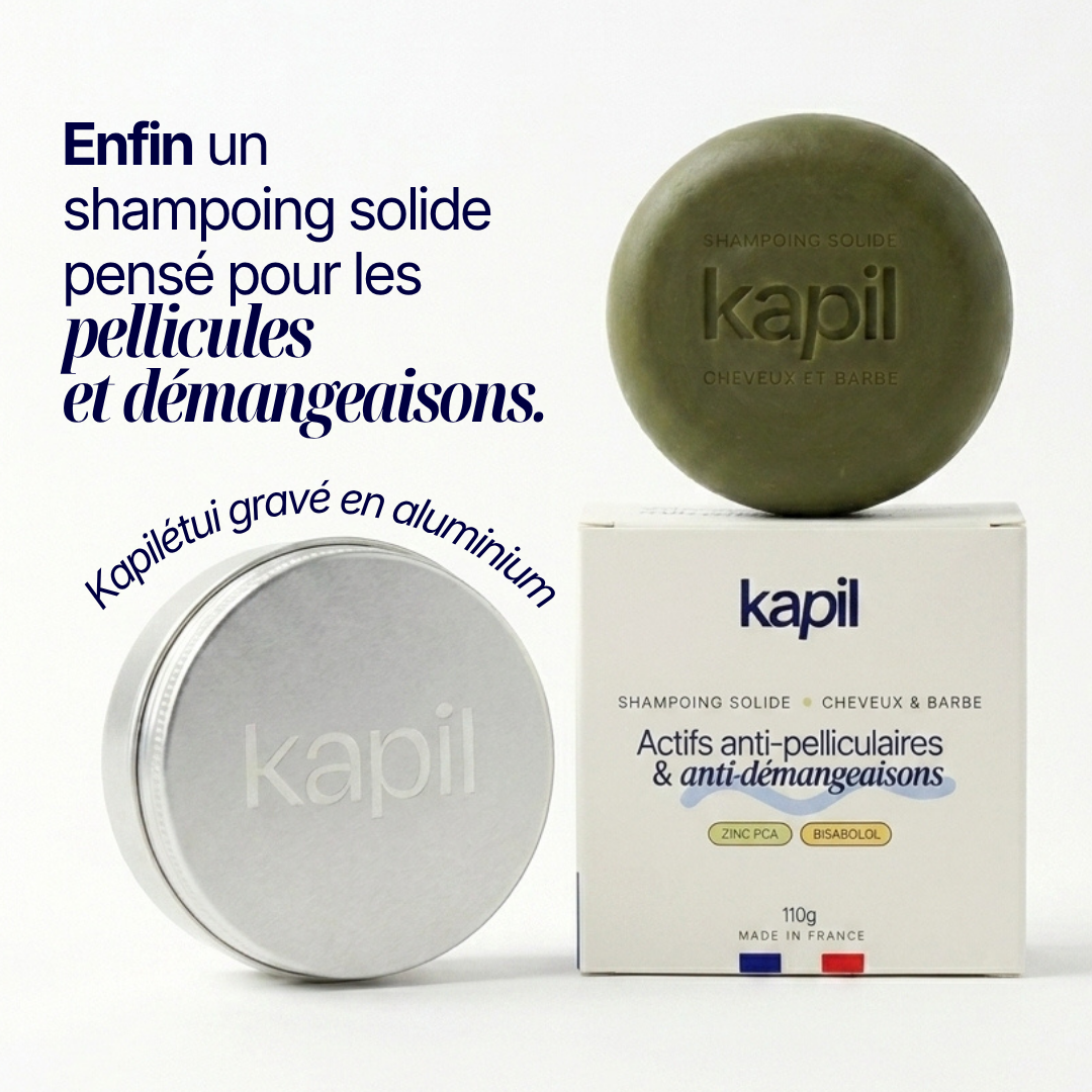 Shampoing Solide - Pellicules & Démangeaisons